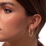 گوشواره حلقه ای پروفیل - تصویر 2